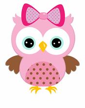Baby Girl Owl Illustration