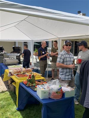 August 2019 Reno BBQ - food table
